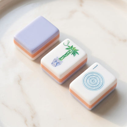 The Garden Party Set — 160-Piece Pastel Botanical Mahjong