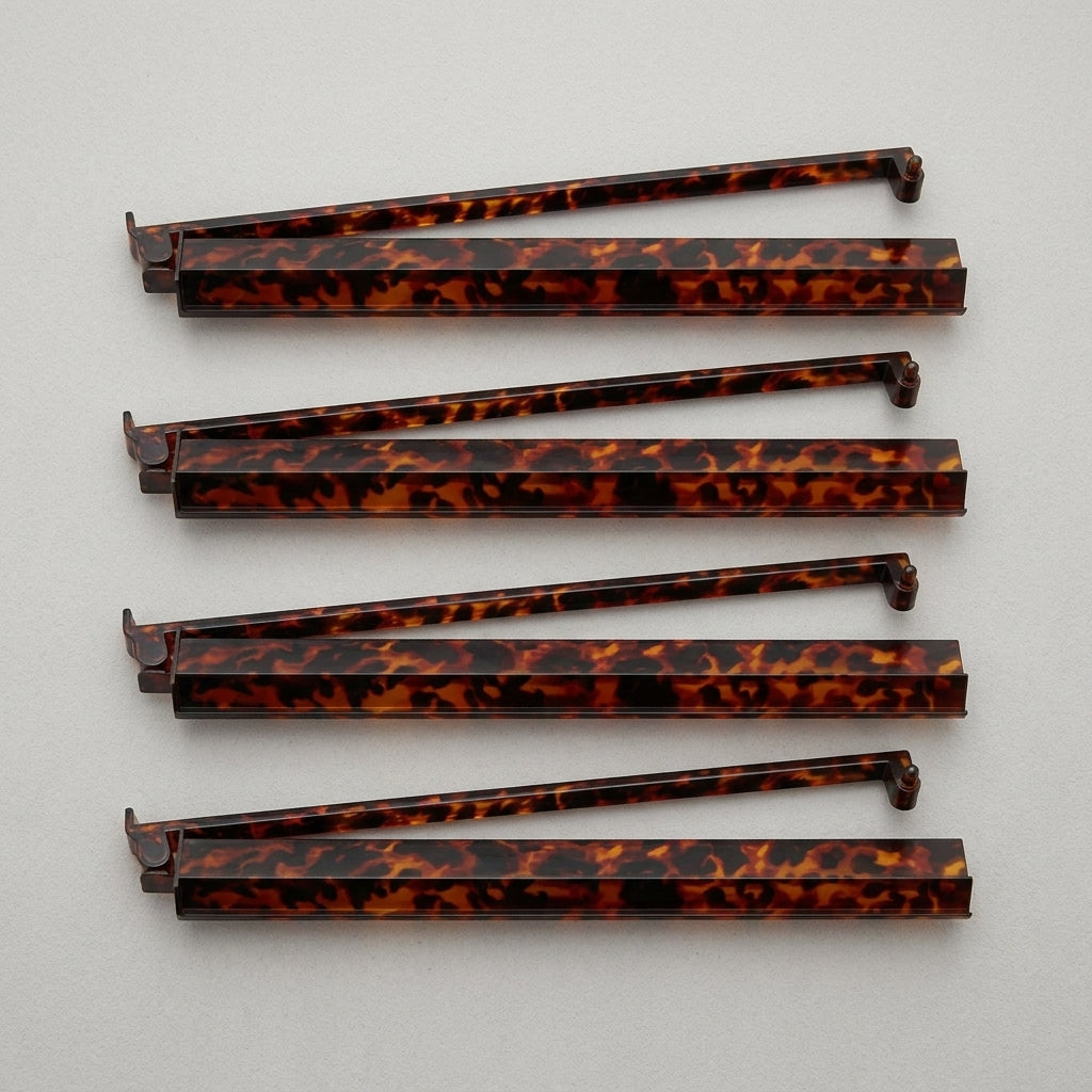 Tortoise Shell Mahjong Rack & Pusher Set