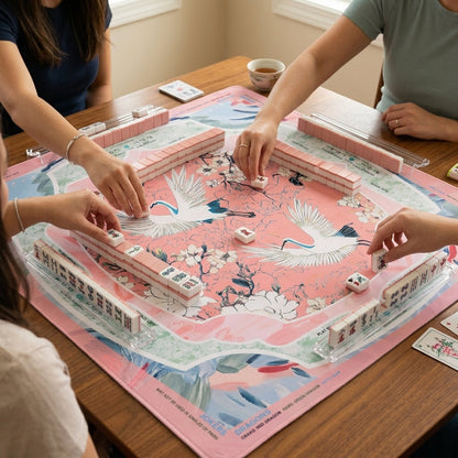 Heron American Mahjong Mat