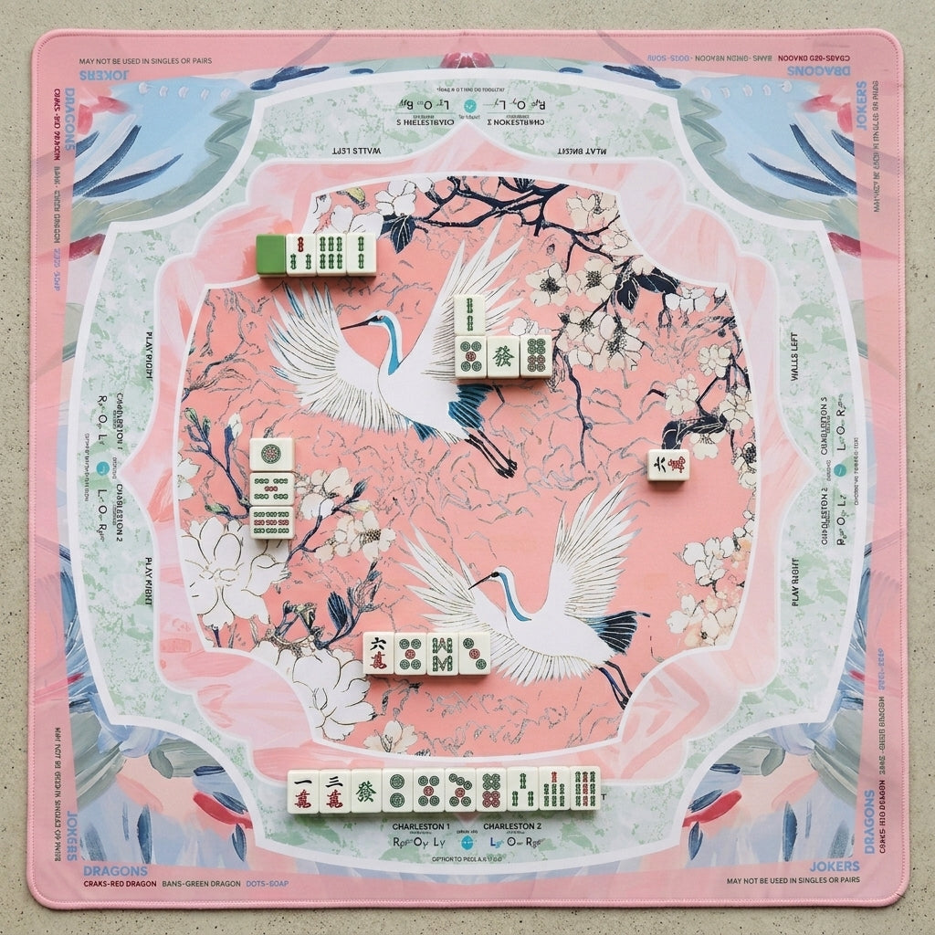 Heron American Mahjong Mat