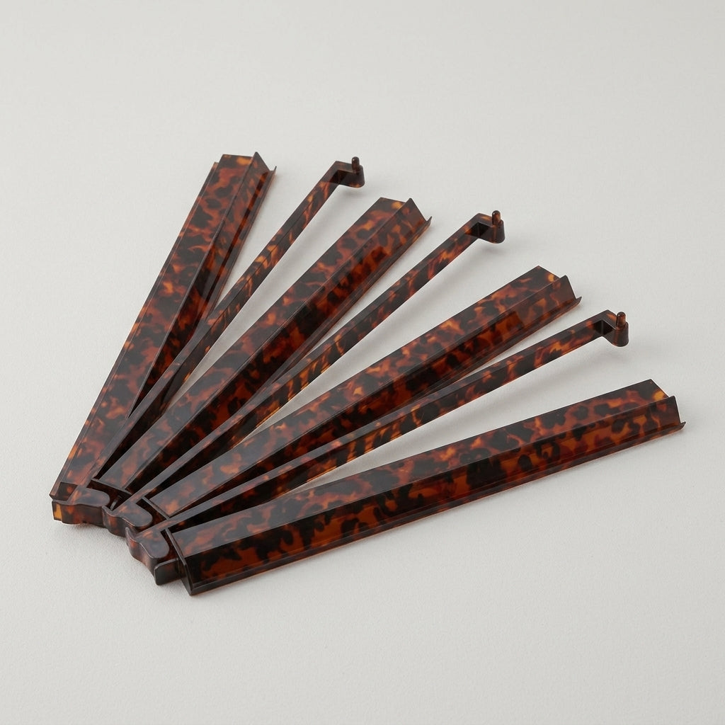 Tortoise Shell Mahjong Rack & Pusher Set