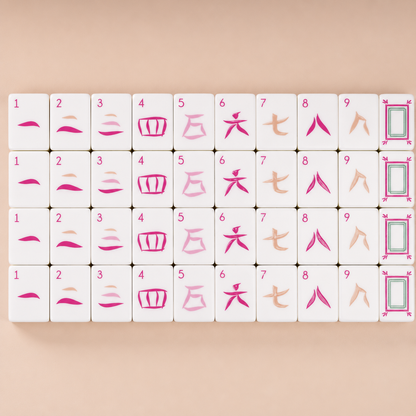 Sorbet Pink American Mahjong Collection