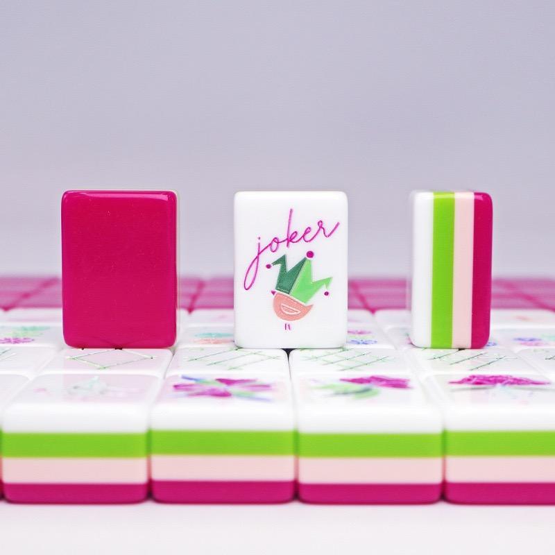 Sorbet Pink American Mahjong Set - 160 NMJL-Ready Tiles