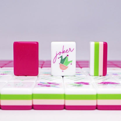 Sorbet Pink American Mahjong Set - 160 NMJL-Ready Tiles
