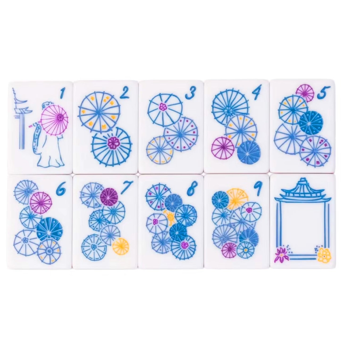 Jade Marble Luxury American Mahjong Set — 160 NMJL-Ready Tiles