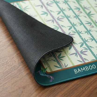 The Bamboo Grove Mahjong Mat — A True Roll-Up That Lies Perfectly Flat