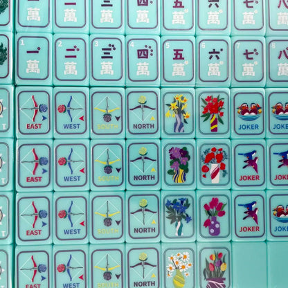 Luxury Ocean Mahjong Tile Set